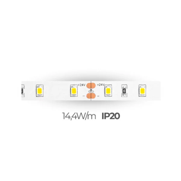 TIRAS DE LED MONOCOLOR ELITE LINE SMD2835 IP20 14,4W/M LT128 ILUMINIA