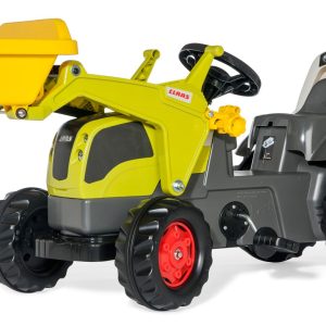 CLAAS ELIOS 230 CON PALA ROLLY KID TRACTOR A PEDALES ROLLY TOYS 025077
