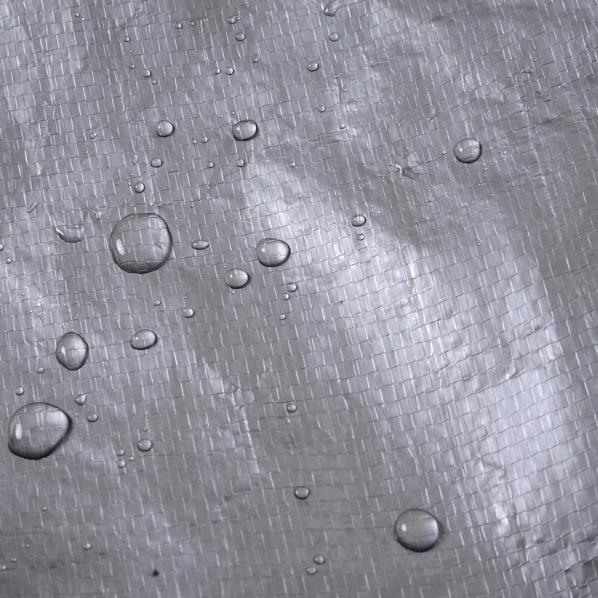 Outsunny Carpa para Herramientas Bicicletas y Motos 2x2x2 m Garaje Portátil con 1 Puerta con Cremallera 1 Cubierta de PE Impermeable Anti-UV y Marco de Acero Cochera Portátil para Jardín Gris - Imagen 8