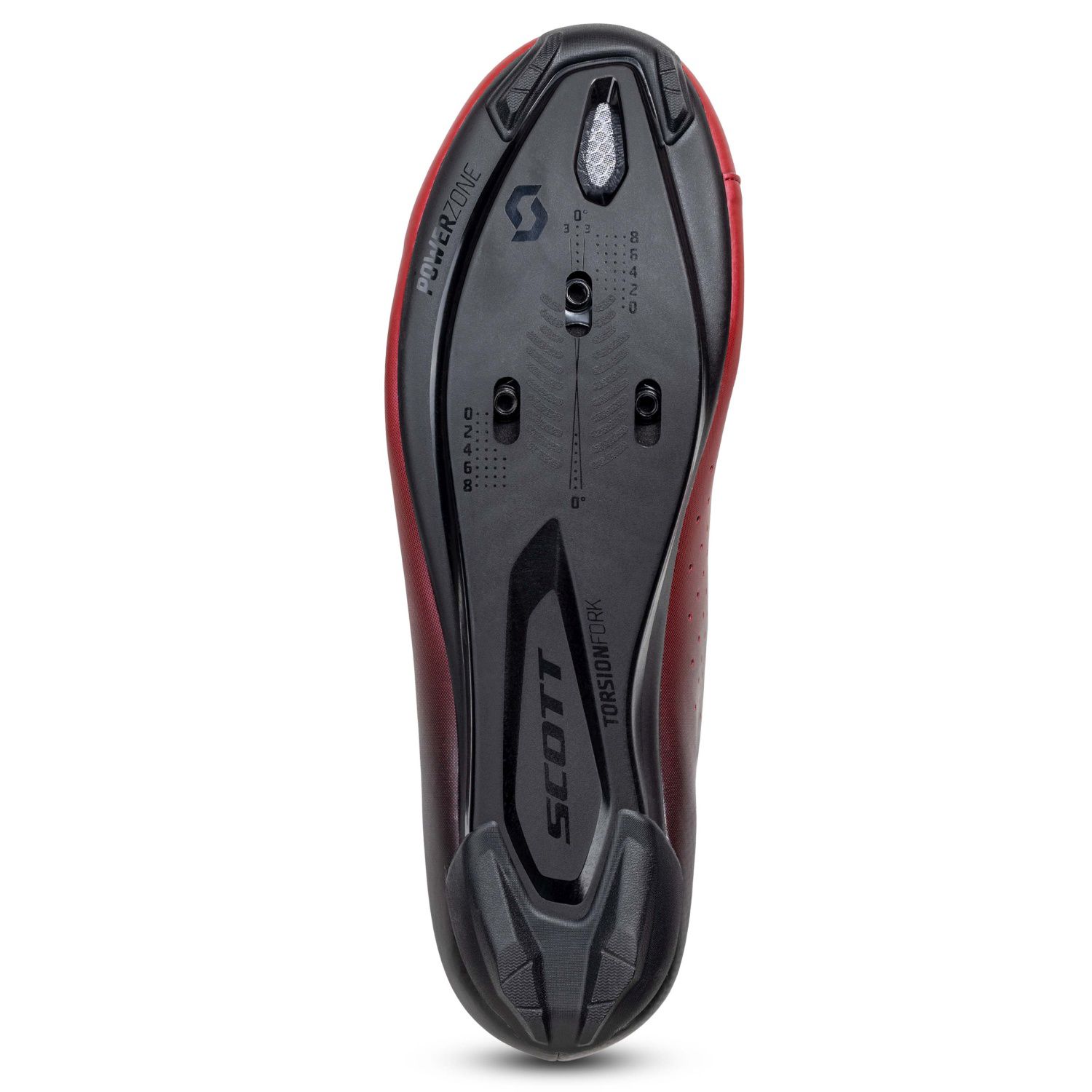 COMP BOA ROAD NEGRO / ROJO METALIC ZAPATILLAS CARRETERA SCOTT 251817 - Imagen 2