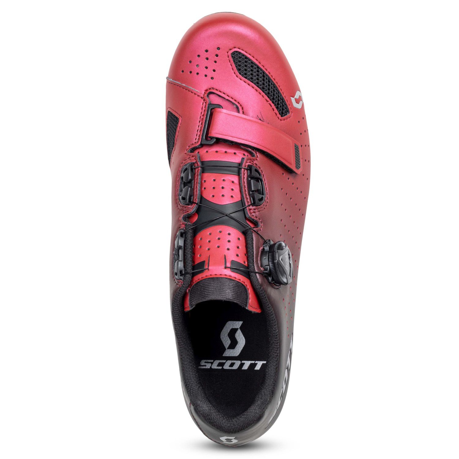 COMP BOA ROAD NEGRO / ROJO METALIC ZAPATILLAS CARRETERA SCOTT 251817 - Imagen 6