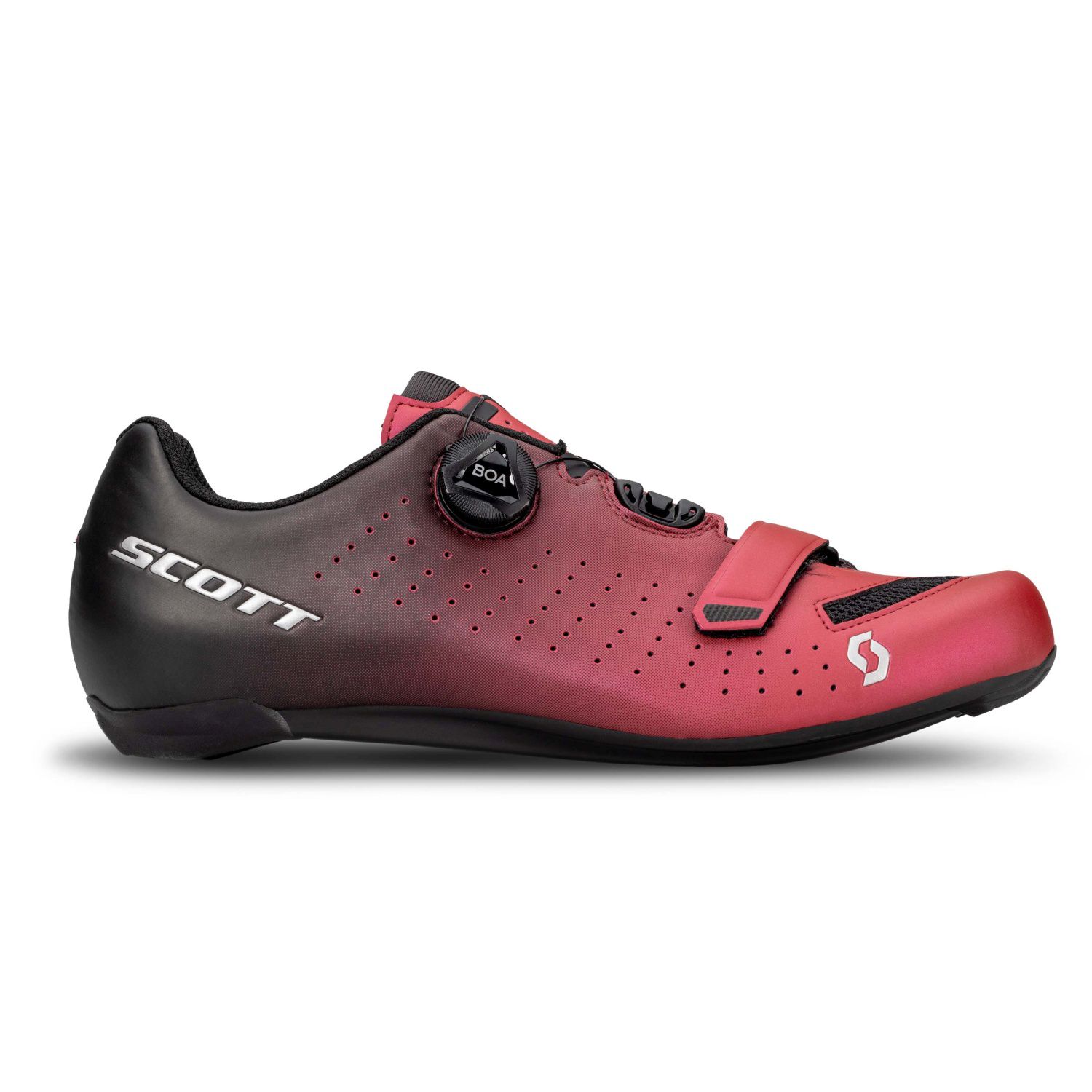 COMP BOA ROAD NEGRO / ROJO METALIC ZAPATILLAS CARRETERA SCOTT 251817 - Imagen 7