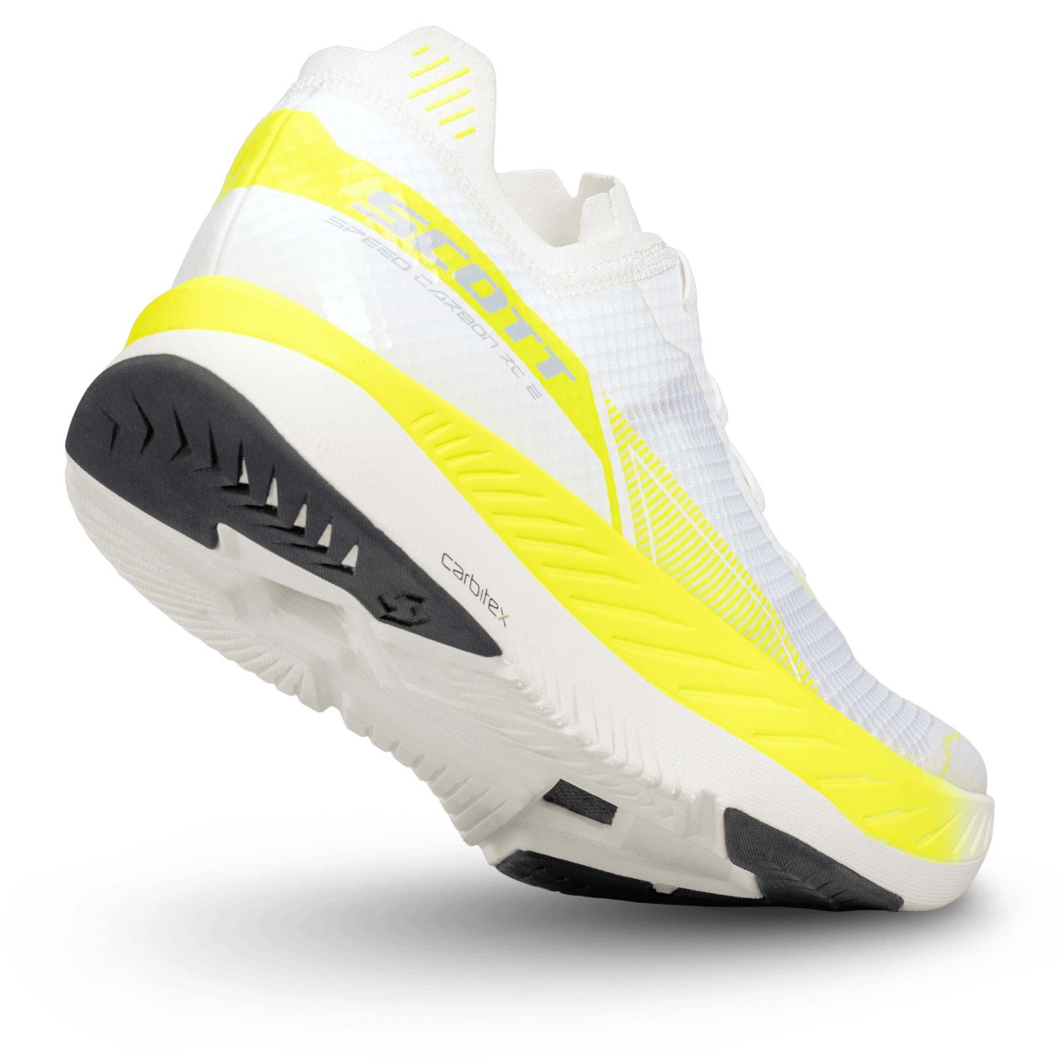 SPEED CARBON RC 2 BLANCAS / AMARILLAS ZAPATILLAS SCOTT RUNNING ASFALTO 420574 - Imagen 2