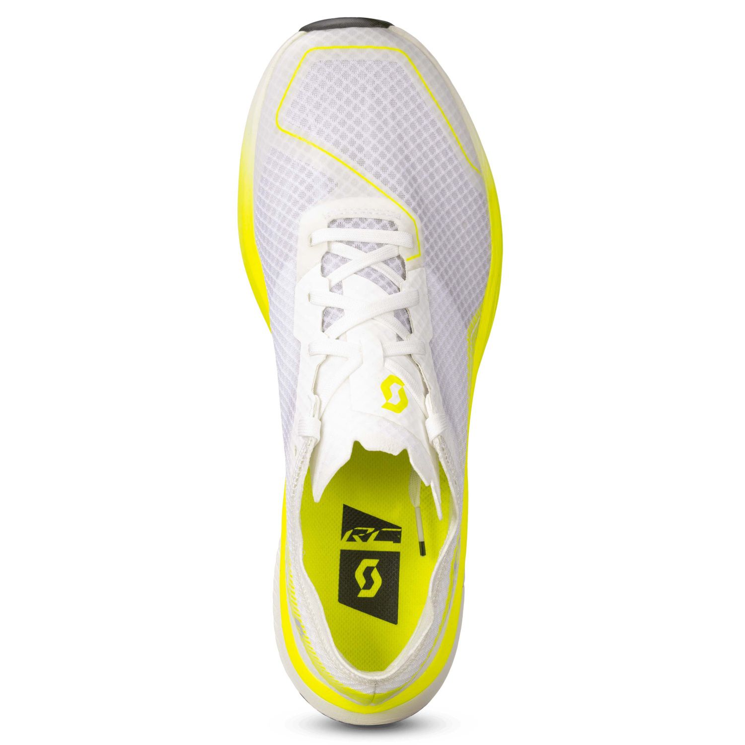 SPEED CARBON RC 2 BLANCAS / AMARILLAS ZAPATILLAS SCOTT RUNNING ASFALTO 420574 - Imagen 6