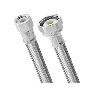 MANGUERA LAV / FREG 3/8″ X 1/2″ X 55CM ACERO INOX.3522 FAMA