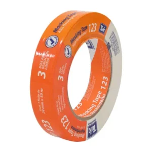 102301 MASKING TAPE ALTO DESEMPEÑO AUTOMOTRIZ 123 24MM X 50M TUK