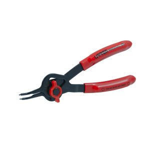Pinza para anillos de retención convertibles con mariposa .038 ángulo de 0° Urrea 399
