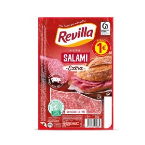 SALAMI REVILLA FUERA FRIO 65G – CAJA DE 17 UNIDADES