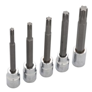 Juego de dados con punta Ribe cuadro de 3/8″, 5 piezas Urrea 4991M5