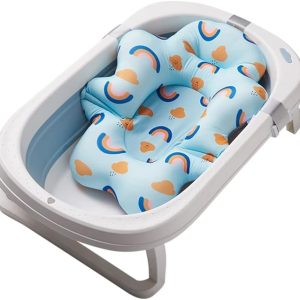 COJIN/HAMACA REDUCTOR BAÑERA ARCOIRIS CELESTE