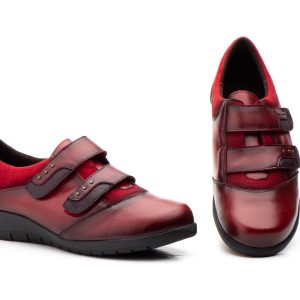 Zapatos Mujer Piel Tipo Velcros
