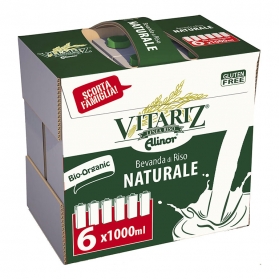 BEBIDA ARROZ FAMILY PACK VITARIZ 1L 6UD CAJA INDIVISIBLE