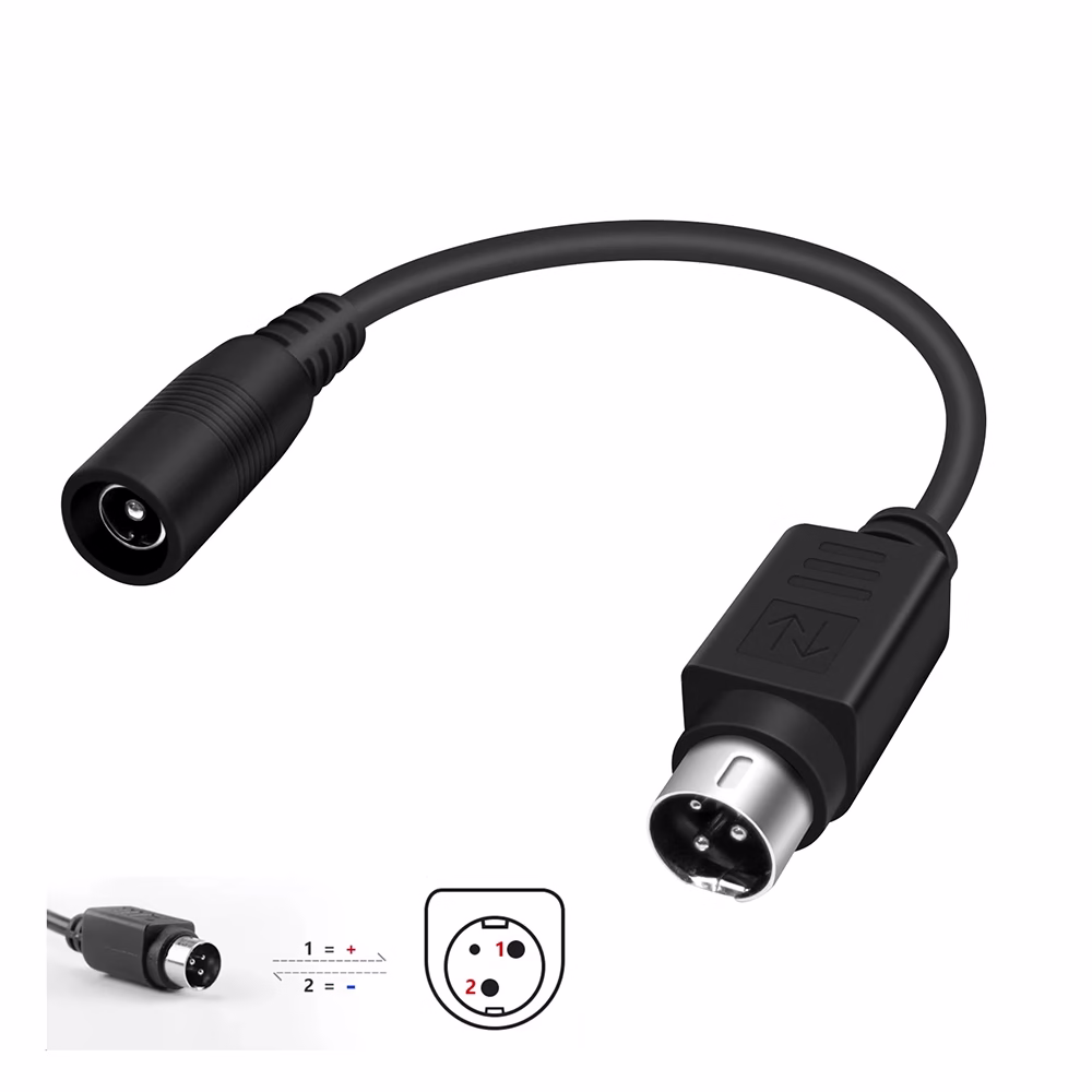 Adaptador 3 PIN a Plug DC Hembra ADP-199