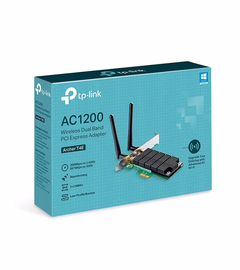 Archer T4E: Tarjeta Wi-Fi PCI Express AC1200 Doble Banda | Conexión Ultrarrápida para tu PC | TP-Link - Imagen 5