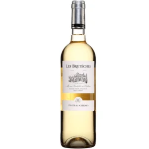 VINO BLANCO «LES BRETECHES» BOTELLA DE 750ml – CAJA DE 6 BOTELLAS