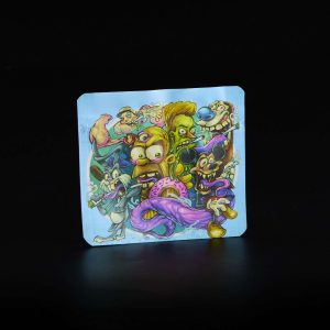 Bolsa de aluminio metalizado anti-olor – Cartoon – 90x80mm