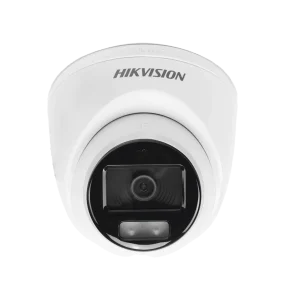 Turret TURBOHD 3K (5MP) / Micrófono Integrado / Lente 3.6 mm / Imagen a color 24/7 / 40 mts Luz Blanca / Exterior IP67 / dWDR / 4 Tecnologías