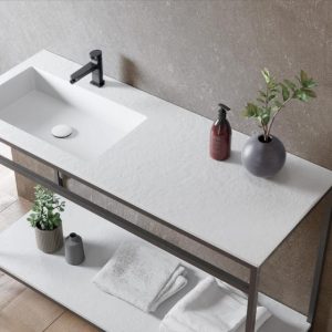 Encimera sin faldón INTEGRA 120 de Acquabella