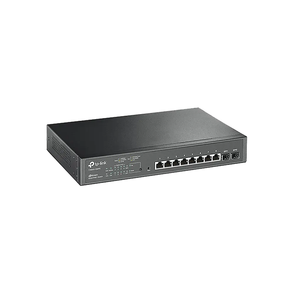 Smart Switch PoE+ JetStream administrable Capa 2, 8 puertos 10/100/1000 Mbps - Imagen 2