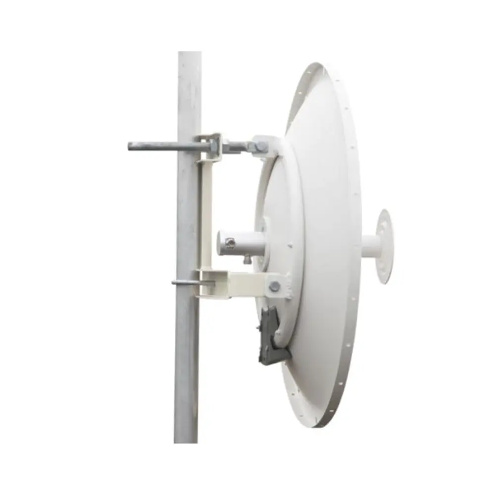Antena direccional de 2ft, 5.1 a 7.1 GHz, Ganancia 30 dBi, Conectores RP SMA (sma hembra inverso), Polarización doble, incluye montaje para torre o mástil - Imagen 3