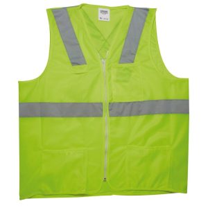 Chaleco de seguridad de alta visibilidad verde EEG Urrea USCH64