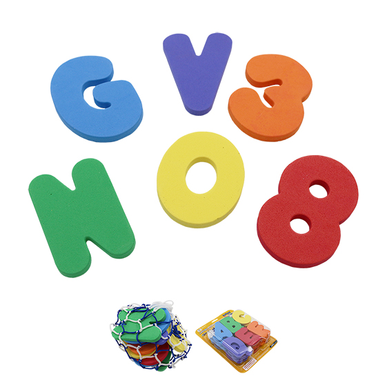 SET LETRAS Y NÚMEROS FOAM - Imagen 2