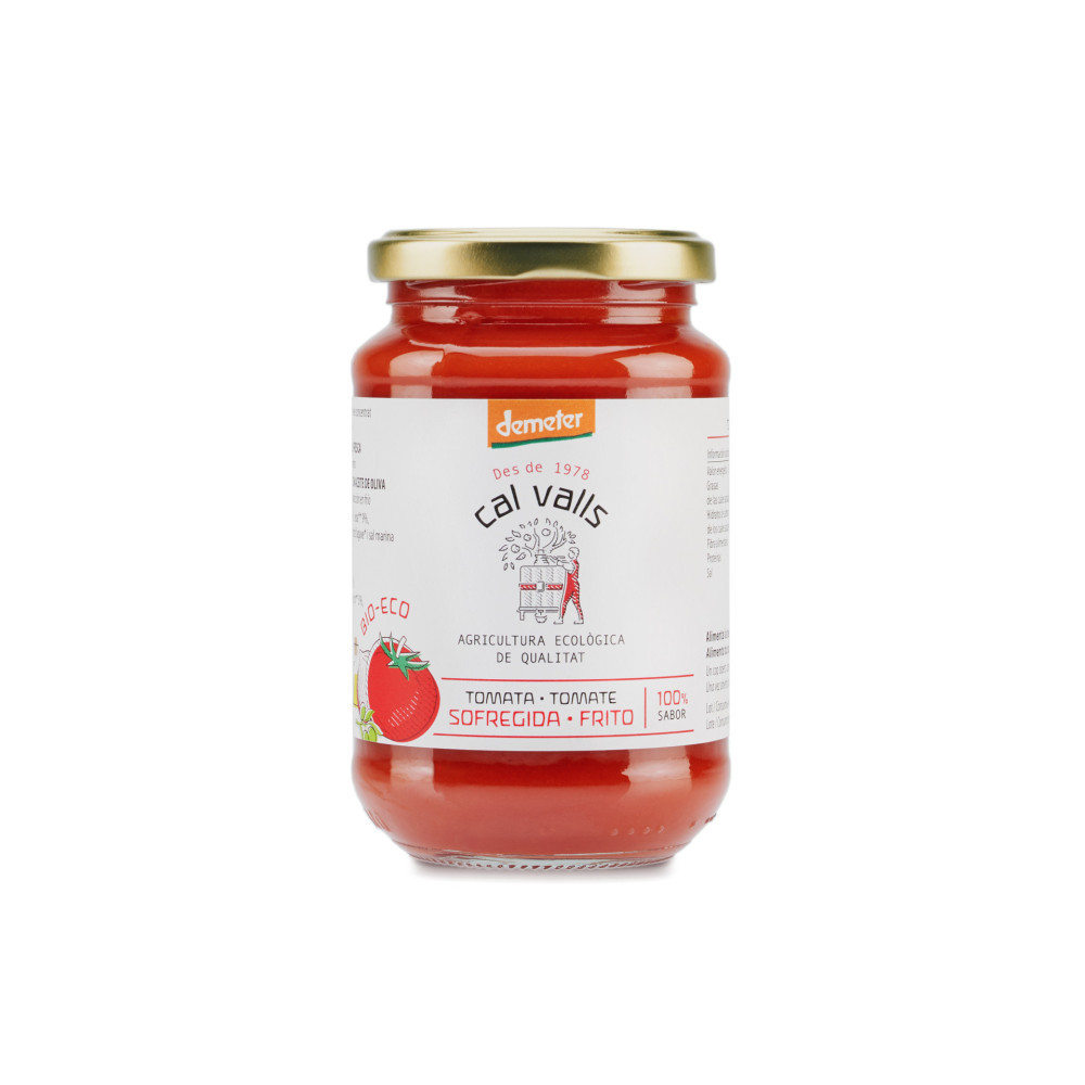 TOMATE FRITO ECO CAL VALLS – BOTE DE 350Gr – PACK DE 3 UNIDADES - Imagen 2